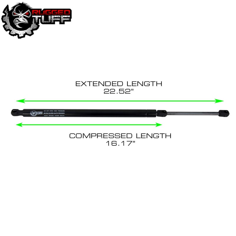 Rugged TUFF RT261039 Liftgate Lift Supports Rear Hatch Shocks Struts Gas Springs Arms Compatible with 2010-2023 Toyota 4Runner, Pack of 2 - Image 3